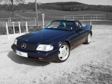 R129 SL blau